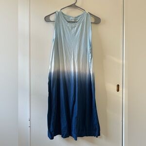 Women’s Old Navy Dip-Dyed tshirt tank dress | M